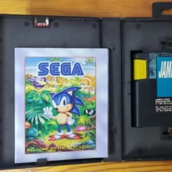 VINTAGE SEGA GENESIS JAMES POND UNDERWATER AGENT GAME 1991 - Picture 2 of 6